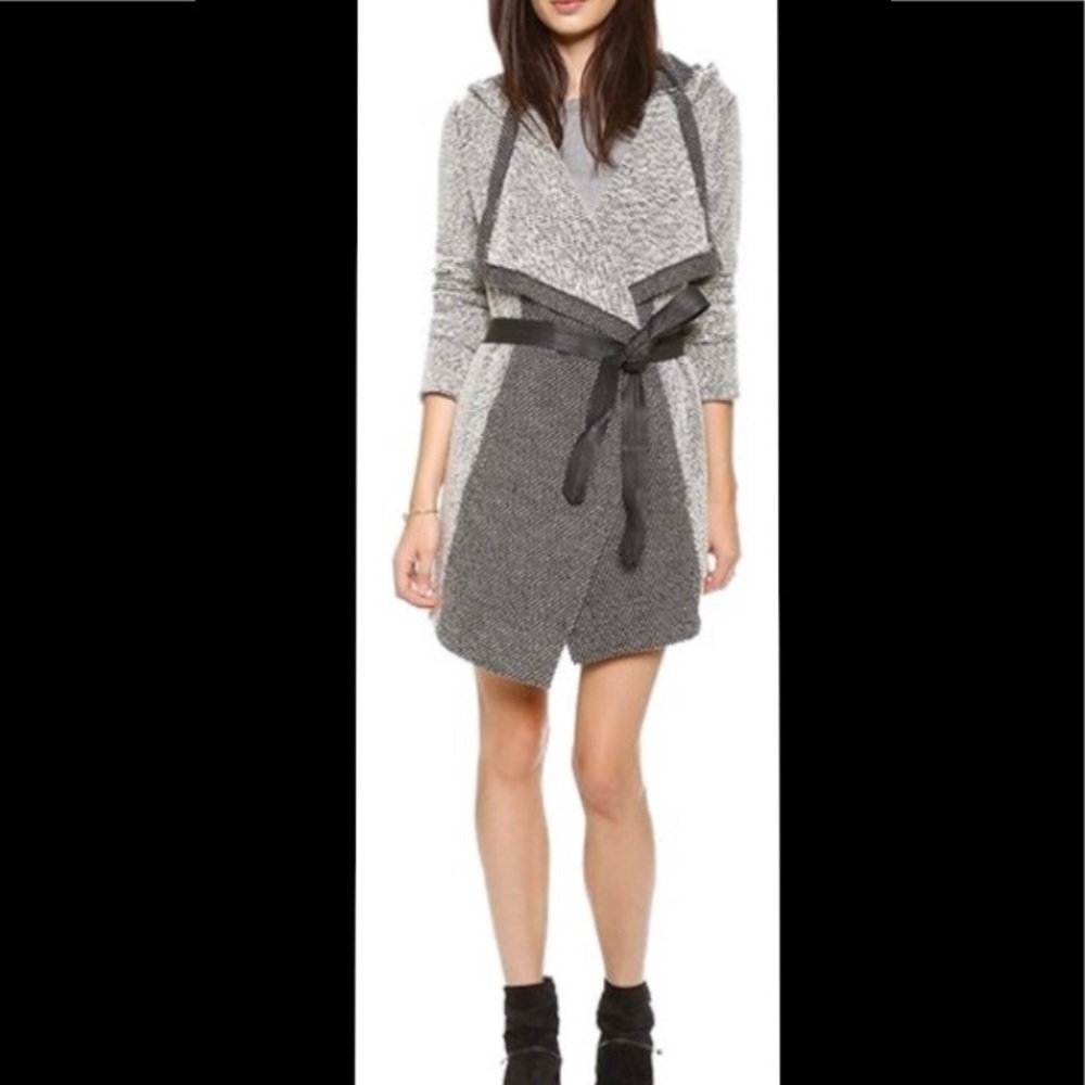 NWOT - Hooded Wrap w/ Belt